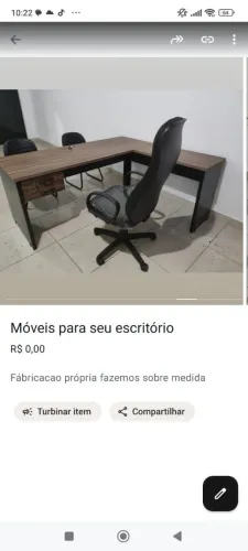 Mesas em L com gaveta pé painel 150x150 , produtos de ótima qualidade