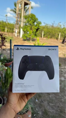 Controle dualsense para ps5 PlayStation 5 novo e lacrado preto