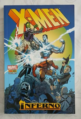 X-Men Inferno n° 1 a 6 Ed. Panini Coleção Completa