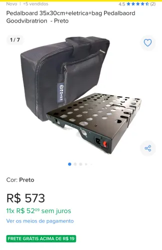 PEDALBOARD PULSE 35x30 c/ BAG