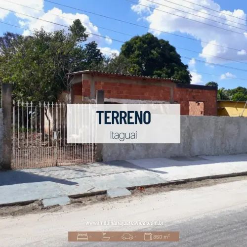 Terreno com ótima localização em Chaperó, Itaguaí