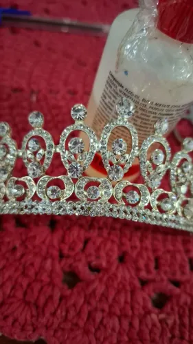 Tiara e véu de noiva