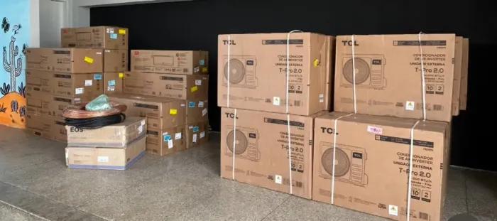 instalação de ar condicionado TCL - Agratto