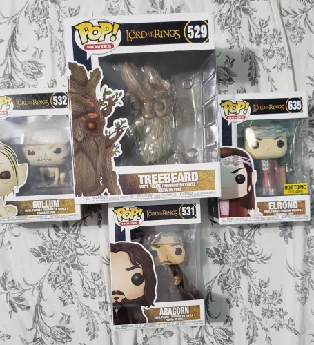 Pack 4 Funkos pop O Senhor dos Anéis 