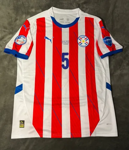 Camisa Paraguai 2024 - De jogo - Copa América 