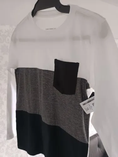 Camisa manga longa - tamanho 10 - nova