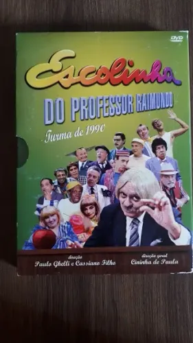 Dvd Escolinha Do Professor Raimundo - Turma 1990 Usado 