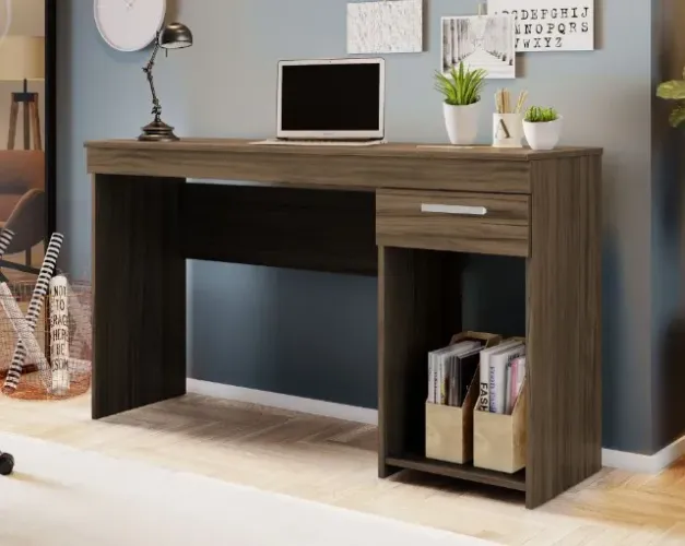 Escrivaninha Mesa Office NT 2070 Larg. 1.08m Notável! À Pronta Entrega! 