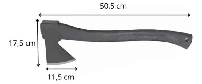 Machado Cabo Sintético Paraboni 50cmMachado 50cm