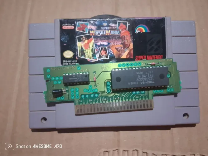 Super Wrestlemania SNES super Nintendo- Clássico Impecável + FRETE GRÁTIS!
