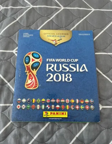 Álbum da Copa Do Mundo de 2018 Rússia - Completo - Original