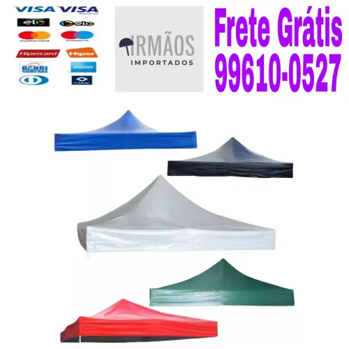 Lona para Tenda Sanfonada 3x3 Bagum