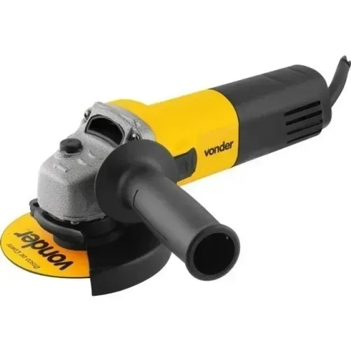 Esmerilhadeira Lixadeira Angular 4.1/2", 650W com 3 discos Brinde EAV650 Vonder