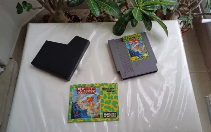 Jogo Cobra Command Nes 8 Bits + Manual + Slave Impecável