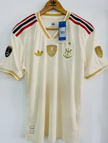 Camisa do Flamengo 2025/26 Modelo Jogador - Campeão da Libertadores (Pronta Entrega)