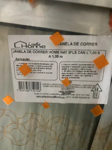 JANELA 1,00x1,00m Quality temos outros tamanhos