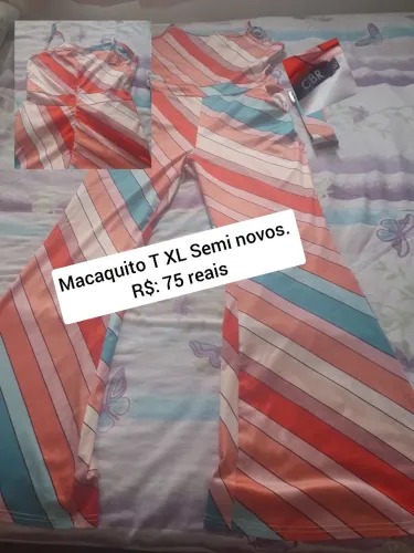  Macaquito XL e T GG R$: 75 reais. 