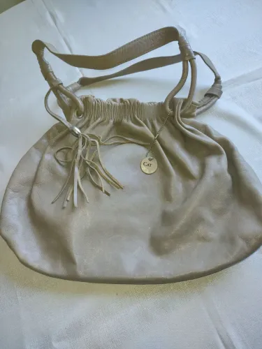 Bolsa em couro Mr Cat 