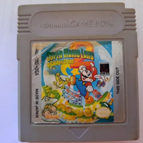 Super Mario Land 2 G Golden Coins Gameboy Clássico