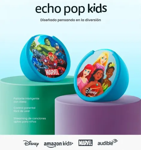 Echo Pop Kids - Assistente de voz para crianças