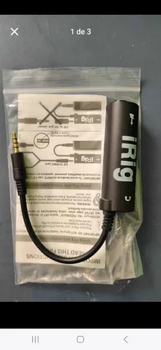 Interface de áudio irig 