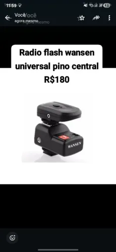 Radio flash wansen universal pino central