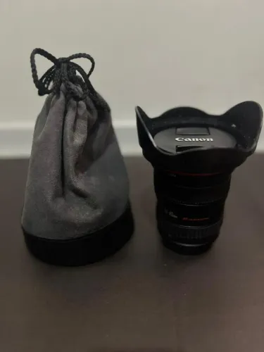 Lente teleobjetiva Cannon Zoom Lens EF 17-40mm 1:4 L USM