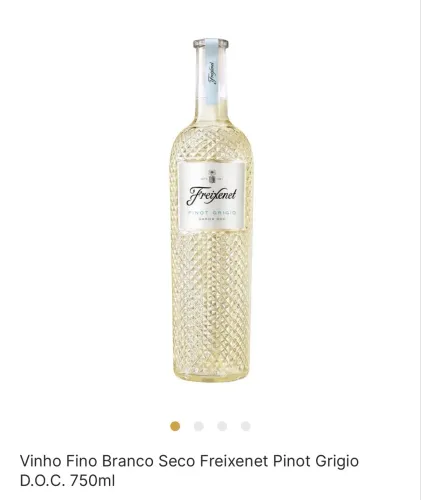 Vinho Fino Branco Seco Freixenet Pinot Grigio D.O.C. 750ml