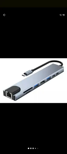 Hub USB-C para Laptop - 8 em 1