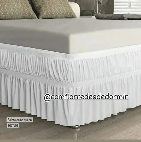 Saiote Para Cama Queen - Entrega Grátis