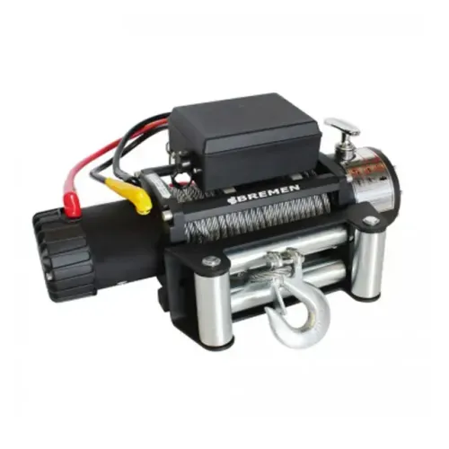 Guincho Elétrico 12v 3.863kg Cabo Aço 24m x 5/16 IP67-Bremen