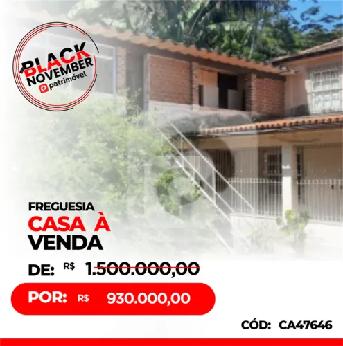 EXCELENTE CASA NA FREGUESIA / JPA COM AMPLA ÁREA VERDE, PISCINA E CHURRASQUEIRA