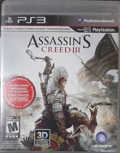 Assassin's Creed III - Playstation 3 semi-novo