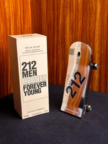 Perfume Original 212 Men Heroes Forever Young Carolina Herrera