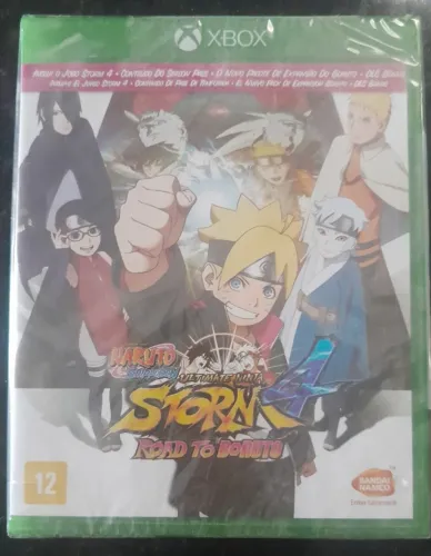Naruto Shippuden Ultimate Ninja Storm 4 Road to Boruto Jogo Xbox One Midia Física Lacrado