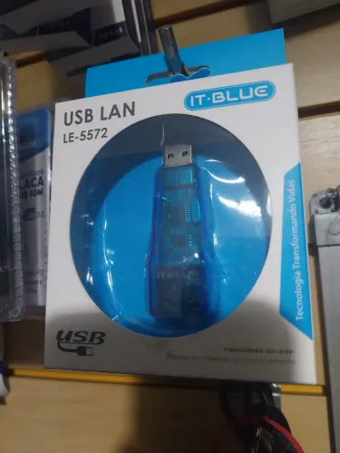 Adaptador de Rede USB LAN IT-BLUE LE-5572