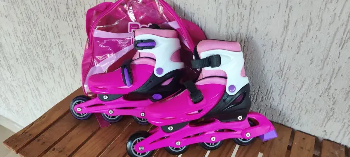 Patins Roller Rosa