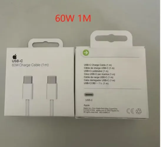 Cabo USB-C Apple 60W 1 metro