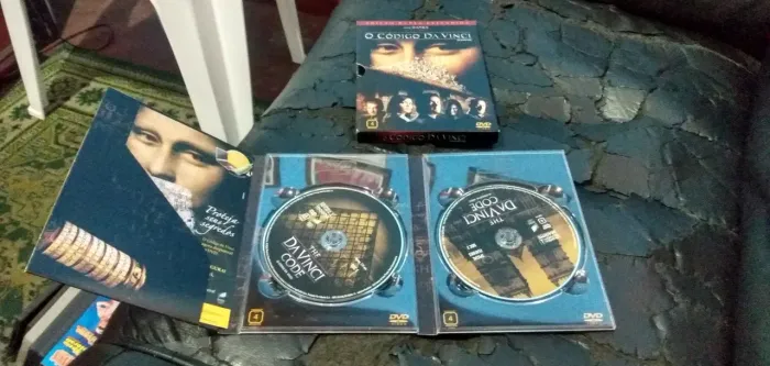 DVD duplo original código da Vinci 