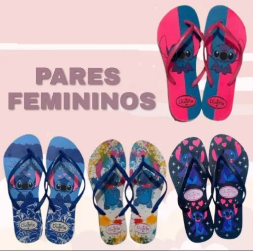 Chinelo Havaianas Stitch Duarte