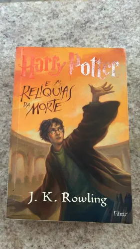 Livro Harry Potter e as Relíquias da morte