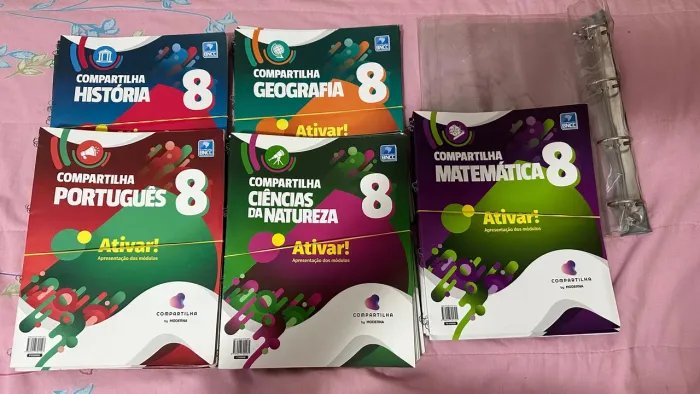 Livros Compartilha 8º Ano - Diversas Matérias