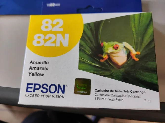Cartucho Epson 82n amarelo