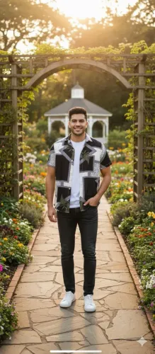 Camisas masculinas estampa florais