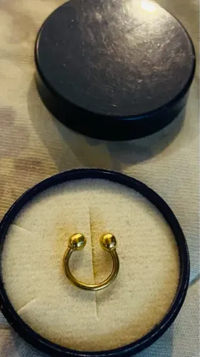 Piercing em ouro 18 K 