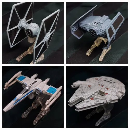 A partir de $90 - Hot Wheels Star Wars - XWing Tie Fighter Darth Vader X1 Millenium Falcon