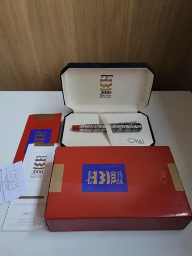 Caneta Omas 3000 Jerusalem Edição Limitada