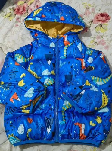 Jaqueta Infantil Dino Azul importado