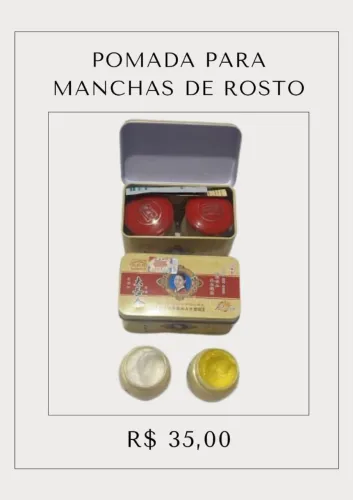 Pomada P/ Manchas no Rosto