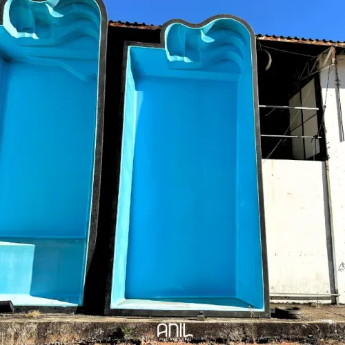 Piscina 7 x 3,2 grande com bancos entrega em minas gerais  - promoção de fábrica
